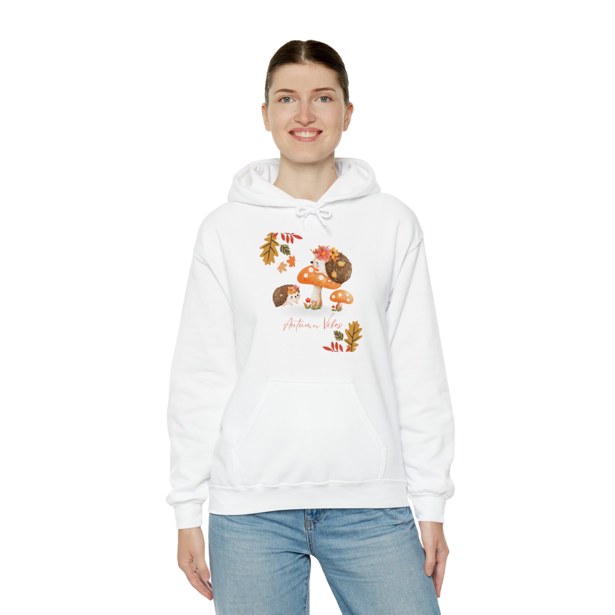 Autumn Vibes Unisex Heavy Blend™ Hooded Sweatshirt