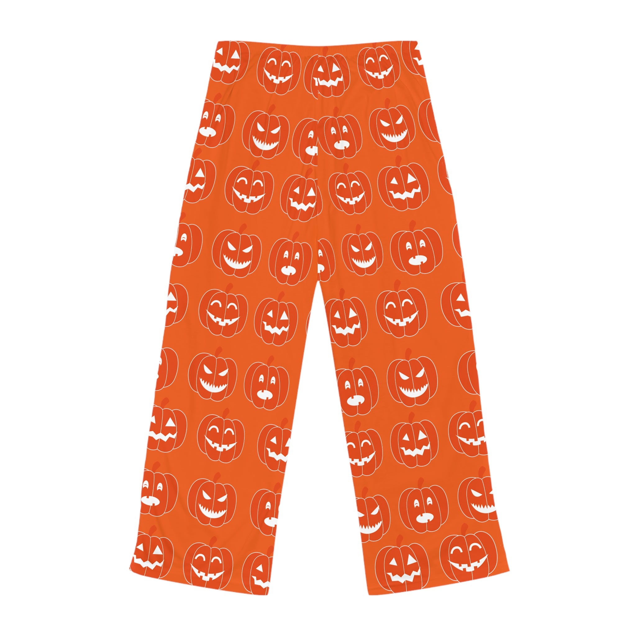 Halloween Pumpkin Head Women's Pajama Pants (AOP)