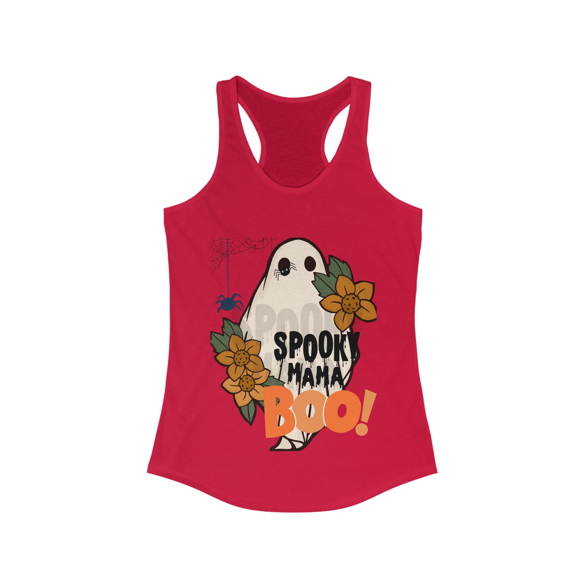Spooky Mama Boo! Women's Ideal Racerback Tank
