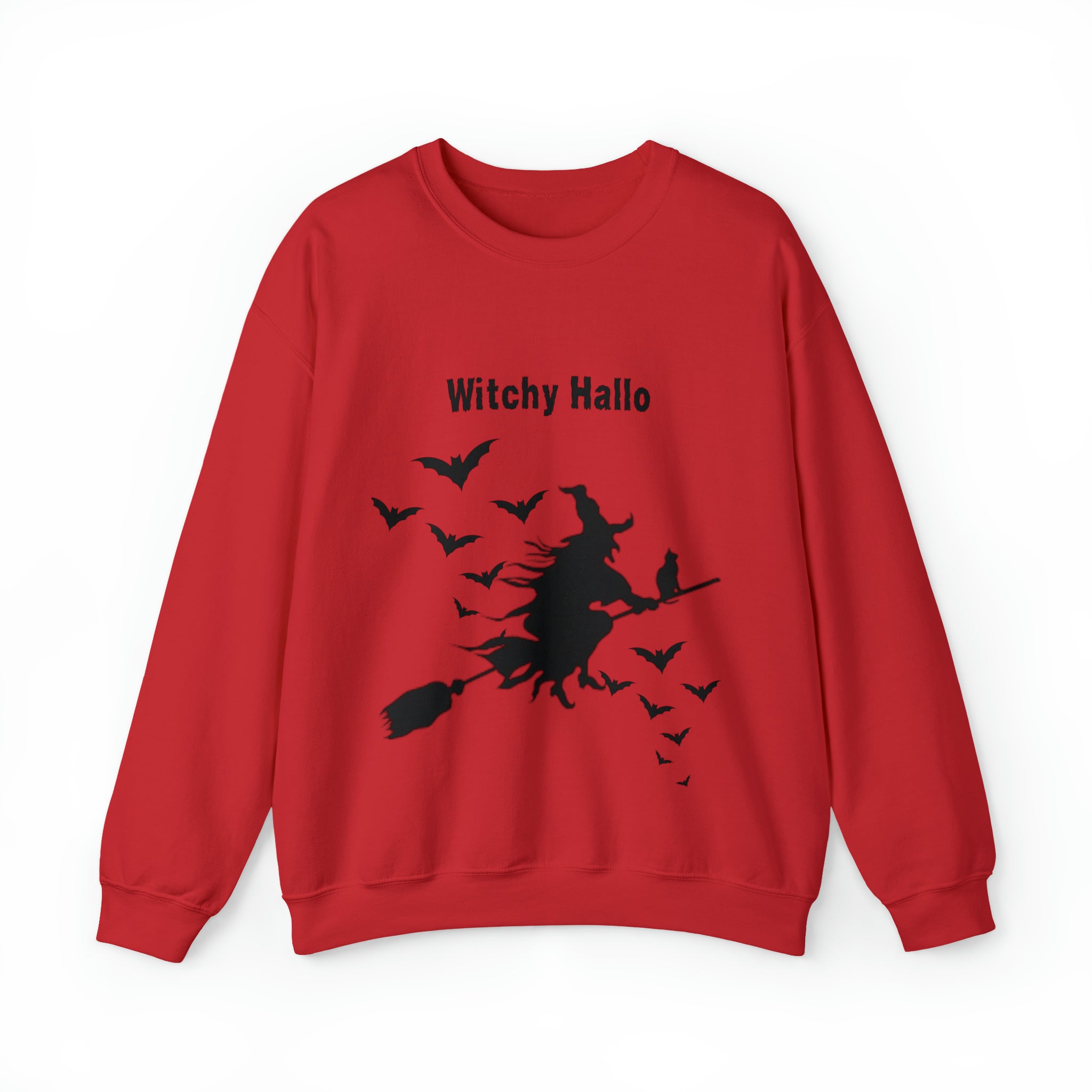 Witchy Hallo Unisex Heavy Blend™ Crewneck Sweatshirt