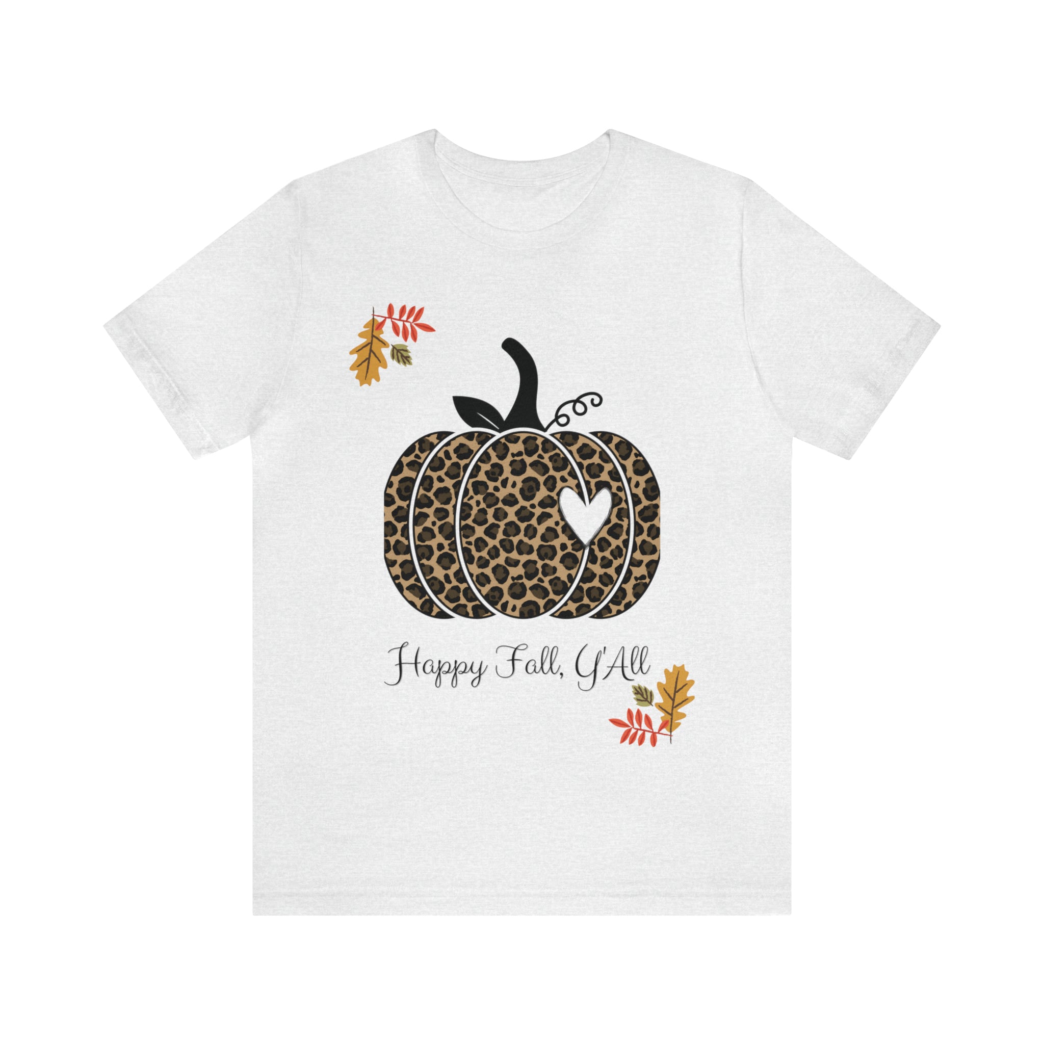 Happy Fall Y'all Pumpkin Unisex Jersey Short Sleeve Tee