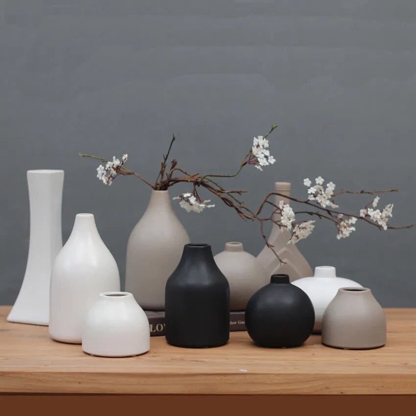 Ceramic Decor Crafts Flowerpot