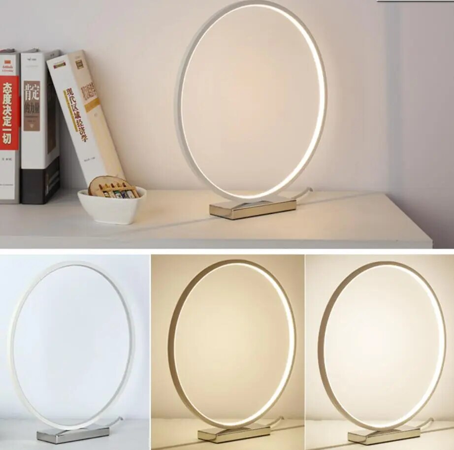 Ring Circle Table Lamp