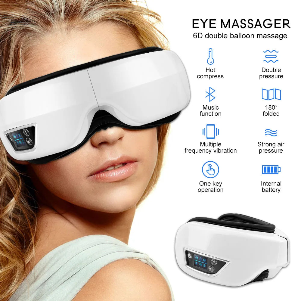 Compress Bluetooth Eye Massage