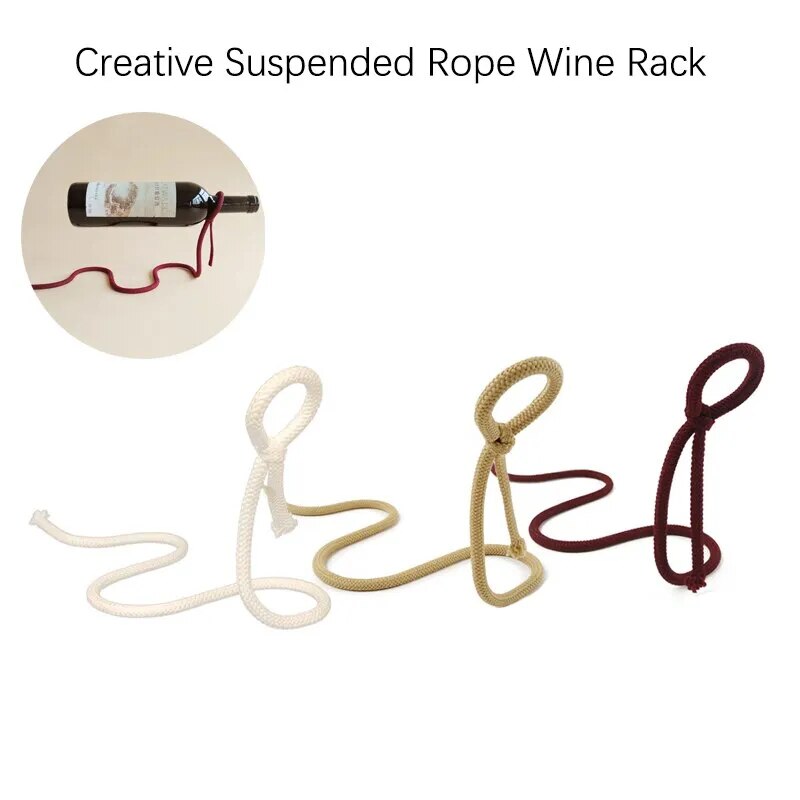 Rope Wine Rack